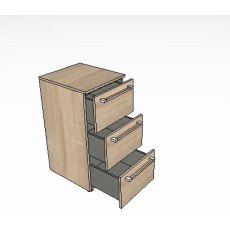 Nolte Mobel - Alegro Basic 4324000 PG1 - 40cm 3 Drawer Chest