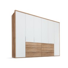 Nolte Mobel - Concept me 200 7525086 - Complete Hinged Door Wardrobe 5 Doors and 3 Drawers Right