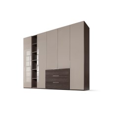 Nolte Mobel - Concept me 200 7530080 - Complete Hinged Door Wardrobe with 6 Doors