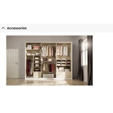 Nolte Mobel - Concept me 220 7525091 - Complete Hinged Door Wardrobe with 5 Doors and 3 Drawers Left