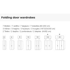 HORIZONT 110 - 7892420 Corner wardrobe with 1 door