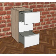 Nolte Mobel - Alegro Style 3 Drawer Chest 40cm