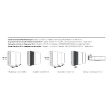 Nolte Mobel - Marcato 2.0 - 3524071- 3 Door Sliding Wardrobe with 2 Shelves