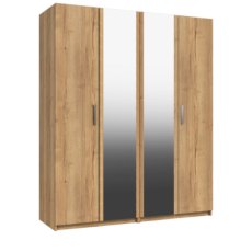 Premium British Collection Watkins 4 Door Robe with 2 Mirrors Premium British Collection Watkins 4 Door Robe with 2 Mirrors