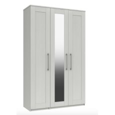 Premium British Collection Andantino Tall 3 Door Robe with Mirror Premium British Collection Andantino Tall 3 Door Robe with Mirror