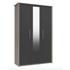 Premium British Collection Aruba Tall 3 Door Robe with Mirror