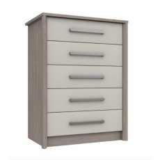 Premium British Collection Aruba 5 Drawer Chest Premium British Collection Aruba 5 Drawer Chest