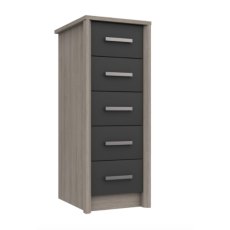 Premium British Collection Aruba 5 Drawer Tallboy