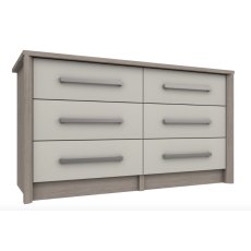 Premium British Collection Aruba 3 Drawer Double Chest Premium British Collection Aruba 3 Drawer Double Chest
