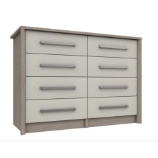 Premium British Collection Aruba 4 Drawer Double Chest Premium British Collection Aruba 4 Drawer Double Chest