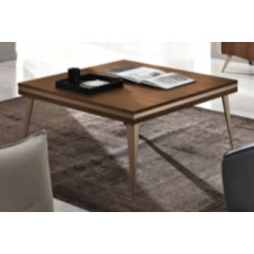Saltarelli Emozioni Walnut Square Living Room Table Saltarelli Emozioni Walnut Square Living Room Table