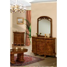 Saltarelli Versailles Walnut 3 Door Sideboard