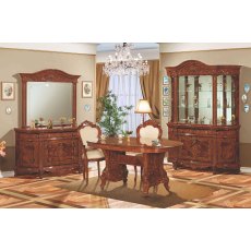 Saltarelli Versailles Walnut Extendable Dining Table