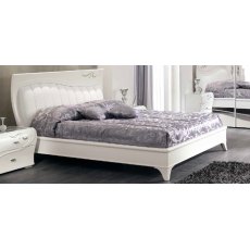 Saltarelli Diadema Upholstered storage bed with Head and Sides.
