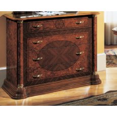 Saltarelli Florence Walnut 4 Cassetti 2 Door Sideboard