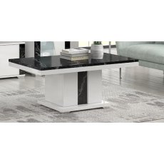 San Martino Nevada Black and White Coffee Table San Martino Nevada Black and White Coffee Table