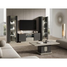 San Martino York Glass 1 Door Display Cabinet