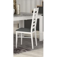 San Martino Vivaldi White and Marble Dining Chair San Martino Vivaldi White and Marble Dining Chair