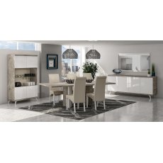 Status Treviso Grey Dining Table