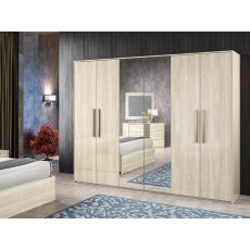 H20 Design Dafne Wardrobe In Beige Van Guard
