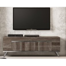 Status Medea Vintage Oak 3 Door TV Unit