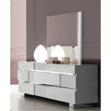 Status Caprice 3 Drawer Single Dresser White