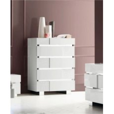 Status Caprice Tall Chest White
