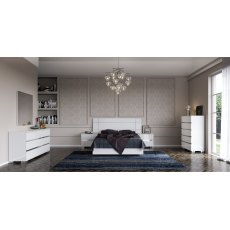 Status Dream Bedroom Set In White High Gloss Status Dream Bedroom Set In White High Gloss