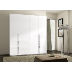 Status Dream Wardrobe In White High Gloss Status Dream Wardrobe In White High Gloss