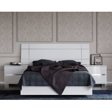 Status Dream Bed Frame In White High Gloss Status Dream Bed Frame In White High Gloss