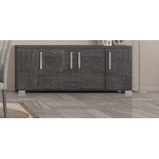 Status Sarah Grey Birch 4 Door Buffet With Central Sliding Doors Status Sarah Grey Birch 4 Door Buffet With Central Sliding Doors