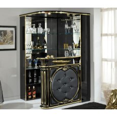 H2O Design Aurora Black-Gold Eco Leather Bar Unit H2O Design Aurora Black-Gold Eco Leather Bar Unit