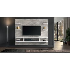 Status Wall Unit Concrete + White Status Wall Unit Concrete + White