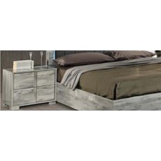 H2O Design Serena Light Grey Night Table