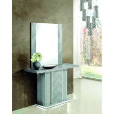 H2O Design Alexa Light Grey Glossy Console Table H2O Design Alexa Light Grey Glossy Console Table
