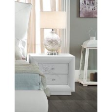 Tuttomobili Camilla White Night Table Tuttomobili Camilla White Night Table