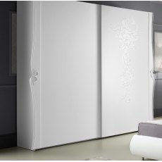 Tuttomobili Doris White 2 Door Sliding Wardrobe