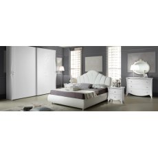 Tuttomobili Doris White 2 Door Sliding Wardrobe