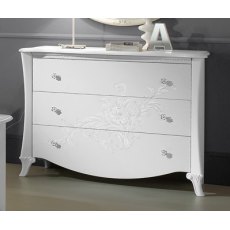 Tuttomobili Doris White Chest Of Drawers Tuttomobili Doris White Chest Of Drawers