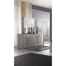Tuttomobili Lia Grey Large Chest Of Drawers