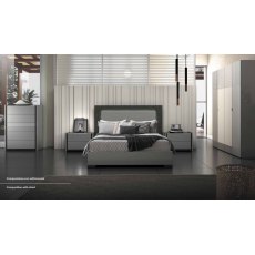 Tuttomobili Valentina Grey Tall Chest Of Drawers