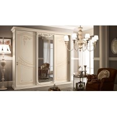 Tuttomobili Barocco 3 Door Sliding Wardrobe Tuttomobili Barocco 3 Door Sliding Wardrobe