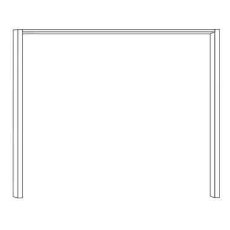 2 Door Sliding Wardrobe with 1 Left Havana Glass and 1 Right Wooden Door in Carcase Colour, all door 2 Door Sliding Wardrobe with 1 Left Havana Glass and 1 Right Wooden Door in Carcase Colour, all door