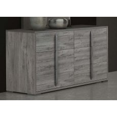 Tuttomobili Evelyn Grey 6 Drawer Dresser Tuttomobili Evelyn Grey 6 Drawer Dresser