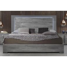 Tuttomobili Evelyn Grey Bed With LED Light Tuttomobili Evelyn Grey Bed With LED Light