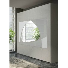 Tuttomobili Melody Grigia Sliding Wardrobe