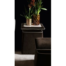 Arredoclassic Adora Allure Small Side Table With Top In Stone And Higher Height
