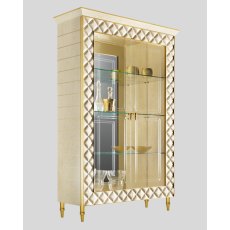 Arredoclassic Adora Sipario 2 Door Glass Cabinet Arredoclassic Adora Sipario 2 Door Glass Cabinet