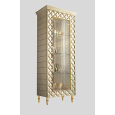 Arredoclassic Adora Sipario 1 Door Glass Cabinet Arredoclassic Adora Sipario 1 Door Glass Cabinet