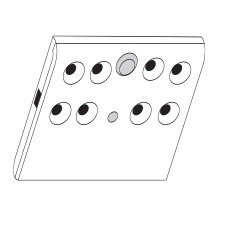 Mirror  Door Bay for Wardrobe W 250cm H 236cm Mirror  Door Bay for Wardrobe W 250cm H 236cm